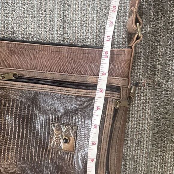 Faye Fisher Ward One of a Kind Leather Artisan Unique Leather Satchel - Picture 6 of 11